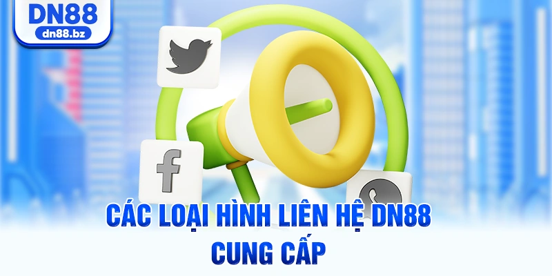 Các loại hình liên hệ DN88 cung cấp
